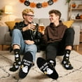 thumbnail image 7 of Funny Halloween Socks for Men Women Teen Boys- Ghost Spooky Fun Novelty Cute Crazy Funky Dress Crew Cool Sock - Halloween Gifts Stockings Costumes Gifts, 7 of 7