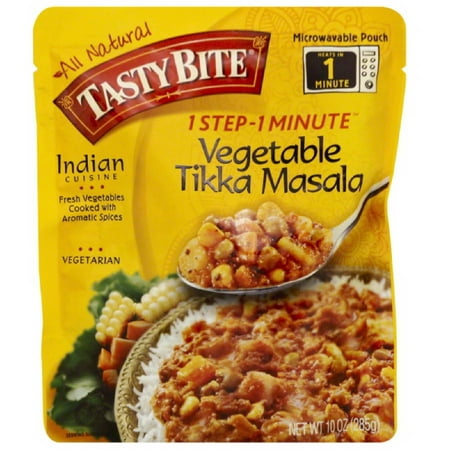 Tasty Bite Vegetable Tikka Masala, 10 oz, (Pack of
