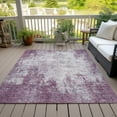 thumbnail image 6 of Addison Rugs Chantille Indoor/Outdoor Transitional Abstract Plum Washable Rectangle Rug, 8' x 10', 6 of 6