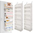 thumbnail image 1 of Organizador de puerta ULG, paquete de 2, con 6 bolsillos grandes y 12 bolsillos laterales, 1 of 5