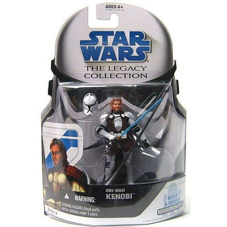 Obi-Wan Kenobi Action Figure General's Armor Star Wars The Clone Wars