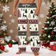 thumbnail image 1 of Pantalones de pijama largos para hombre, para dormir en casa, con estampado navideño, tubo recto, cintura elástica, bolsillos, informales, para hombre, 1 of 4