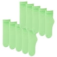 thumbnail image 2 of MEICHEN Socks for Women 10 Pairs Women's Summer Thin Socks Fashion Mid Tube Socks Velvet Breathable Pile Socks All Seasons Fashion Must Have, 2 of 4