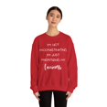 thumbnail image 4 of Funny Saying I'm not procrastinating I'm just prior Gildan 18000 Sweatshirt, 4 of 4