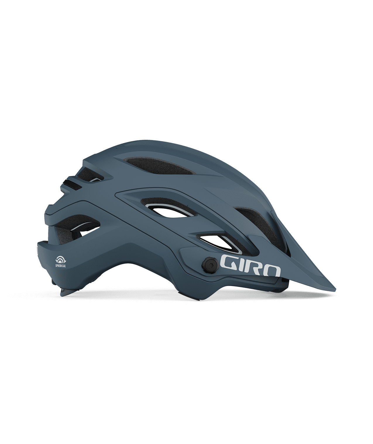 Giro Merit Spherical Adult Mountain Bike Helmet - Matte Portaro Grey - Size M (55–59 cm)