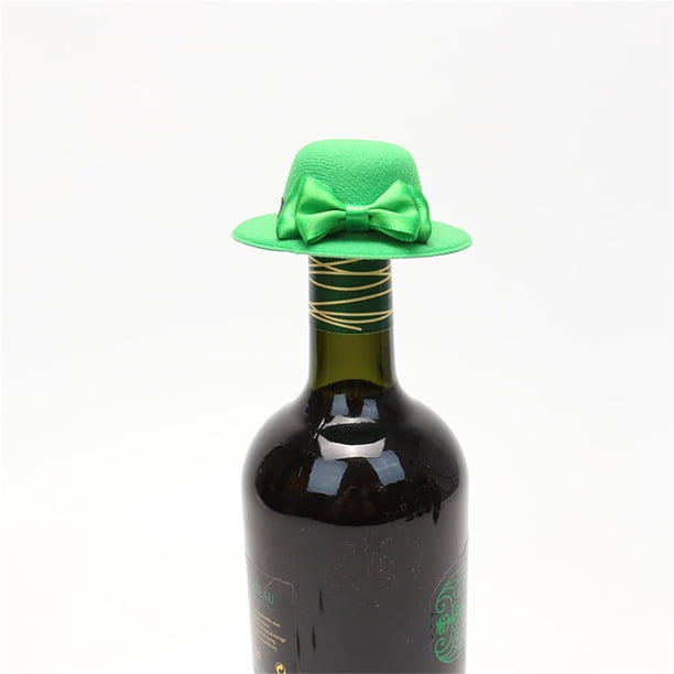 Fiudx Liquidación de ahorros de otoño Marcadores magnéticos para bebidas y copas de vino sin tallo para el Día de San Patricio, jarras de cerveza o decoraciones para cócteles para una fiesta