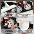 thumbnail image 6 of Christmas Kitchen Mats Set of 2, Merry Christmas and Happy New Year Home Kitchen Decoration Non-Slip Floor Mat Sets, Winter Snowman Rugs, Washable Microfiber Kitchen Carpet 17x30 + 17x47 Inch, 6 of 6