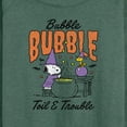 thumbnail image 3 of Peanuts - Bubble Bubble Toil Trouble - Women's Lightweight French Terry Long Sleeve Shirt, 3 of 6