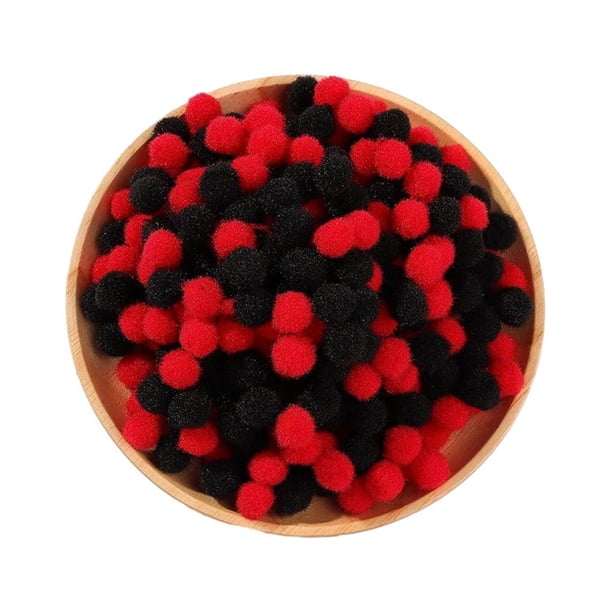 Bolas de pompones de moda Yuarrent 300 unids/set multicolores 10mm para proyectos de bricolaje