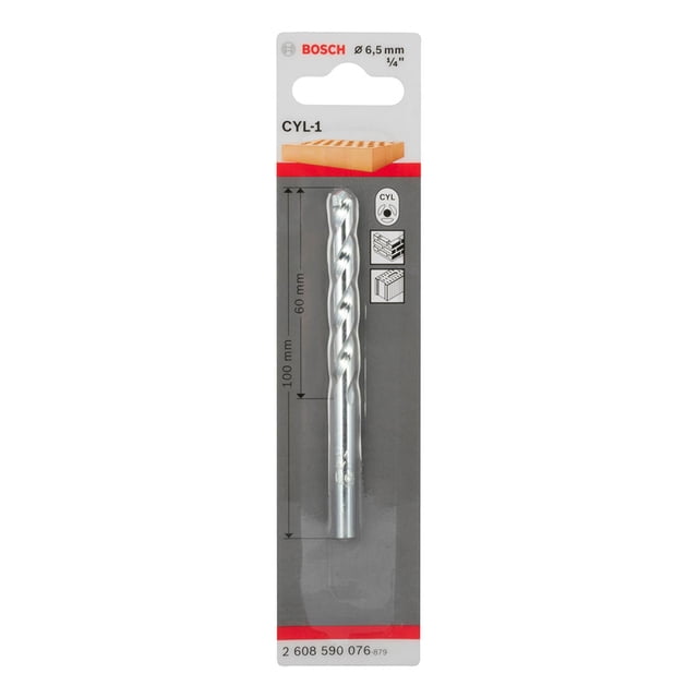 Broca Cilíndrica Bosch 1/4"X4"