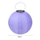thumbnail image 5 of Lámpara de farol solar LED de 30 cm, impermeable, decoración para exteriores, luz colgante (púrpura) Wdftyju Para estrenar, 5 of 5