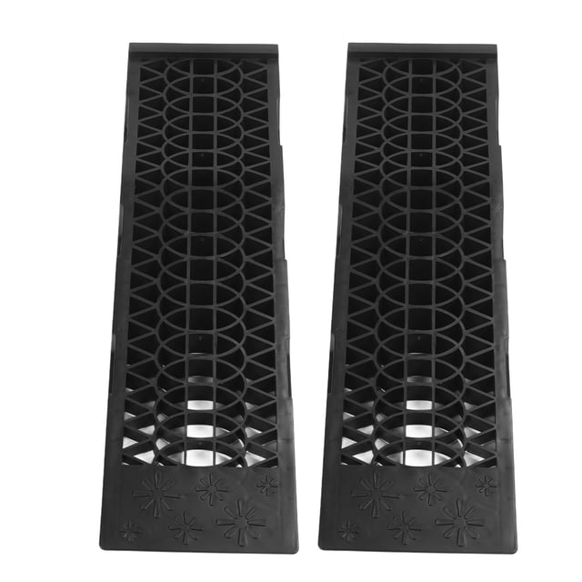 Car Lift Ramp,2pcs 4,400lbs Capacity Low Vehicle Maintenance Tire Ramps Heavy Duty Vehicle Ramps Future-Proof Design