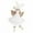 03-White 7.48x3.93 Inch, variant on Christmas Angelic Doll Decoration, Exquisite Hanging Ornaments for Christmas Decorations or Tree Pendant 5.51x4.33 Inch Pink