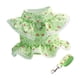 thumbnail image 5 of Conjunto de arnés y correa para perro con diseño de flores, vestido para perro, arnés tipo chaleco para perro, ropa para cachorros de niña y gatitos verde, 5 of 9