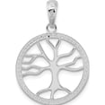 thumbnail image 4 of Sterling Silver Polished Large Cut-Out Tree Of Life Pendant - Jbsp, 4 of 5