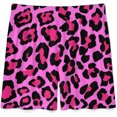 thumbnail image 4 of NICKSUN Shorts de Pyjama Amusants pour Hommes, Bas de Pyjama Courts Doux avec Poches, Imprimé Léopard Rose, 2TG, 4 of 6