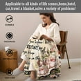 thumbnail image 5 of Mom Blanket Soft Fleece Envelope Blanket, 50x60 Inches Bed Sofa Throw Blanket Birthday Gifts for Women from Daughter Bedroom Ofiice Warm Blanket, 5 of 5