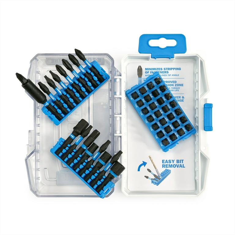 HART 45 Piece Impact Drive Bit Set - Walmart.com
