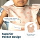 thumbnail image 5 of Babero impermeable para bebés Tiny Twinkle, a prueba de suciedad, con bolsillo, 5 of 9