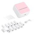 thumbnail image 2 of Photo Mini Pocket Printer Portable Thermal  Photo Printing Label Maker Machine BT Wireless Connect Compatible with for  for IOS APP Support Receipt Label Memo Sticker, 2 of 7