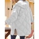 thumbnail image 4 of Chaqueta Acolchada para Mujer, con Capucha, Larga, Cremallera, Abrigo de Invierno, Chaquetas Cálidas con Bolsillos M, 4 of 8