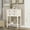Ivory, variant on Narrow Console Table, Slim Sofa Table with Three Storage Drawers and Bottom Shelf, Modern Wood Storage Side Table for Living Room Entryway Hallway, Easy Assembly Hall Stand, Space Saving, Ivory
