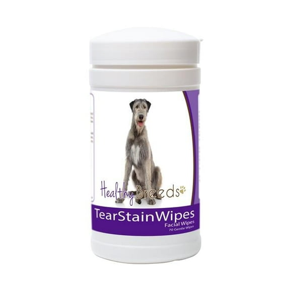 Healthy Breeds 840235152811 Irish Wolfhound Tear Stain Wipes