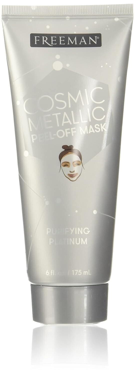 Freeman Cosmic Metallic Purifying Platinum Peel-Off Mask - 3 Pack