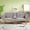 Dark Gray, variant on Leumius 72 Inch Futon Sofa Bed,Velvet Futon Couch with Adjustable Backrest and Cupholders,Suitable for Apartment,Living Room,Small Space,Pink