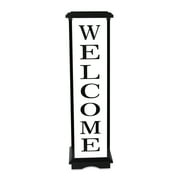 Techko Solar Welcome Lantern Amber or White Light (Height 33.4")