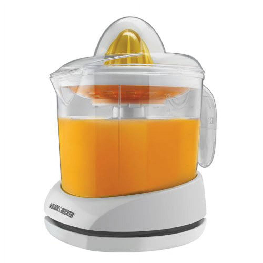 BLACK+DECKER CJ625 30-Watt 34-Ounce Citrus Juicer White
