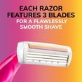 thumbnail image 5 of BIC Soleil Smooth Colors Women's Disposable Razors, With 3 Blades, 14 Count, 5 of 10