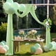 thumbnail image 4 of Cortinas de Gasa Transparente, Decoración de Arco para Boda, Material Suave (Paquete de 2), Tamaño Ajustable, Fondo para Fotografía, Decoración de Fiesta, 70 Cm, Poliéster, 4 of 7