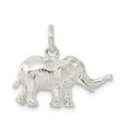 thumbnail image 4 of Auriga Fine Jewelry 925 Sterling Silver Elephant Charm for Women (L - 15 mm, W - 23 mm), 4 of 6
