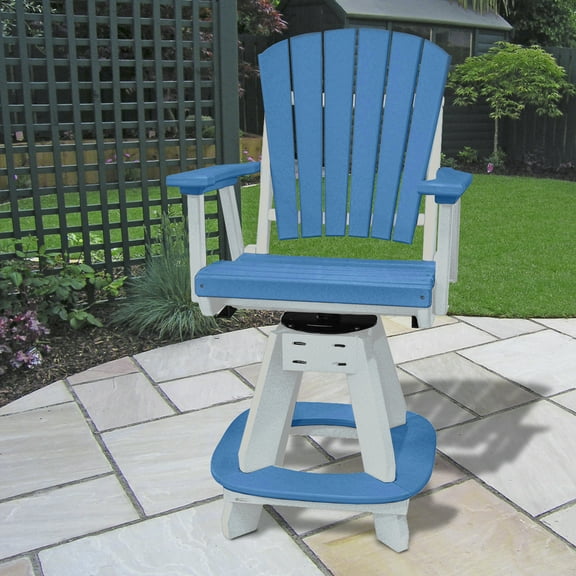 OS Home and Office 130-C-BW Counter Height Swivel Arm Chair