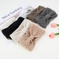 thumbnail image 5 of Unique Bargains 1 Pc Fashion Headband Yarn Bow Pattern Medium Gray, 5 of 5
