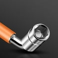 thumbnail image 4 of Ximing Clé Télescopique Écrou de Roue, Poignée Antidérapante, Outil de Réparation de Pneu Extensible Écrou de Roue pour Voiture Orange, 4 of 10