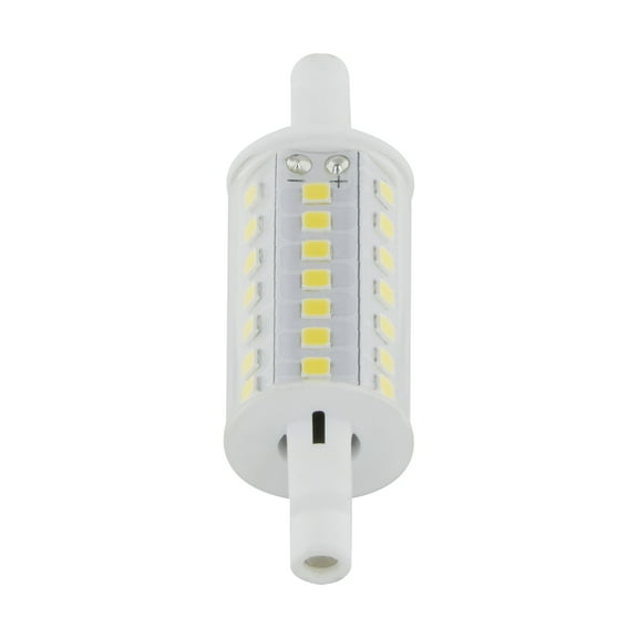 6 Watt LED Bulb - J-Type T3 78mm - 120 Volt - R7S Base - 3000K - Double Ended - 200 Degree Beam Angle -  12 Pack