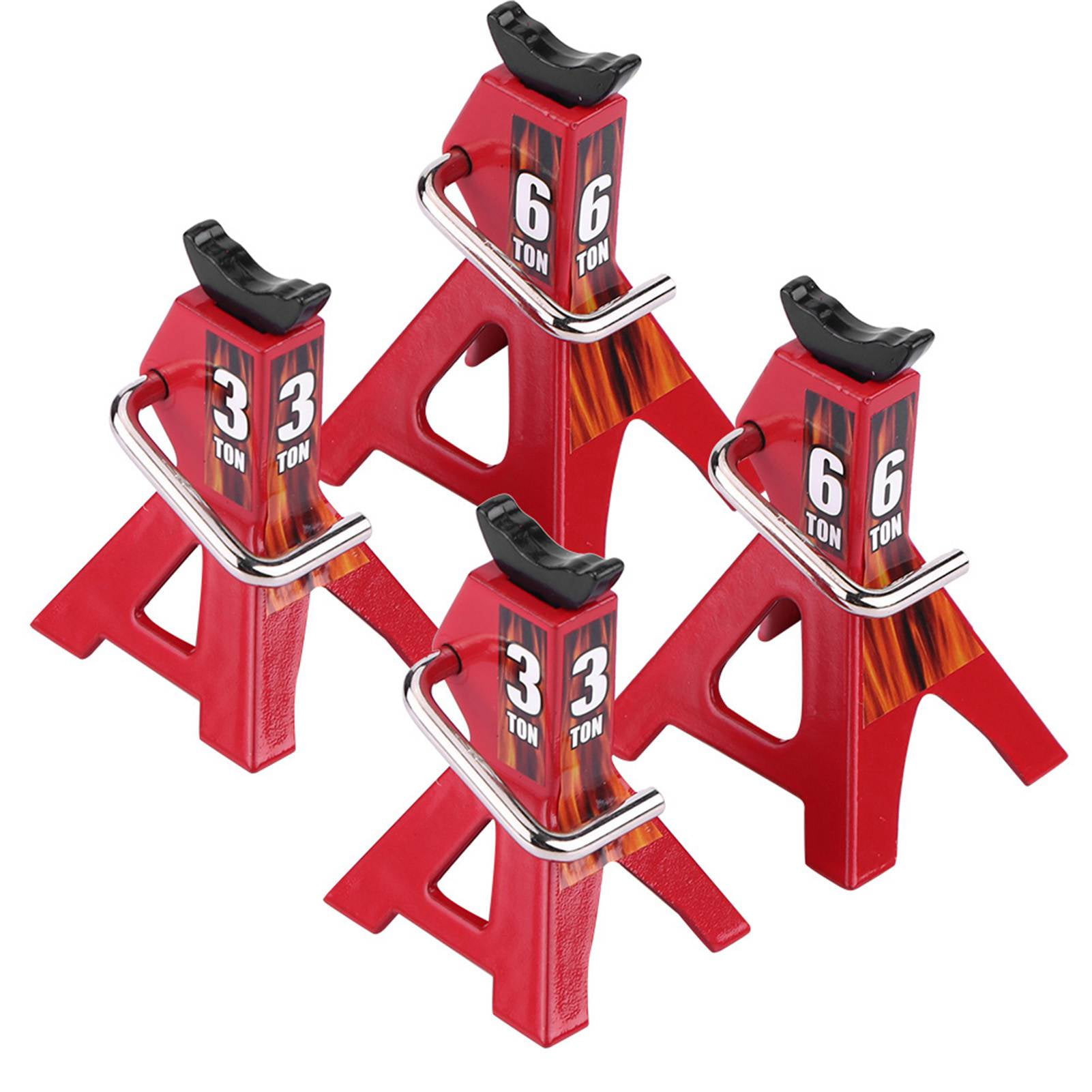 Rc Jack Stand Rc Jack Rc Metal Jack Metal 6 Ton 3 Ton Simulation Jack Stands Toy For D90 Axial Wraith SCX10 1/10 RC Crawler Car