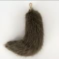 thumbnail image 6 of Cute Tail Keychain Pendant Women Key Ring Holder Pompoms Fashionable Hairy Tail Accessories for Bags or Keys, 6 of 6