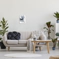 thumbnail image 2 of Stupell Industries Abstract Elephant March Grey Safari Animal Watercolor Animals & Insects Painting White Framed Art Print Wall Art, 11 x 14, 2 of 7