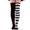 White, variant on Women's Socks Ankle Women's Dark Castle Halloween Make up Ball Stockings Halloween Stockings 1PC