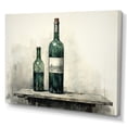thumbnail image 2 of Designart "Classic American Beauty Green Car on Meadow" Transportation Wall Art - Modern Green Car Old American Bedroom Canvas Wall Art, 2 of 4