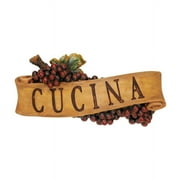 Design Toscano Abbondanza Cucina Sculptural Wall Plaque