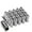 Silver, variant on J2 Engineering LN-T7-013-15-SL J2 Engineering 7075 -T6 Forged Aluminum M12X1.5 20Pcs 50mm Height Open -End Lug Nut Sets w / Socket Adapter Silver