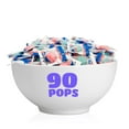 thumbnail image 4 of Lips Lollipops Cotton Candy Flavor, Valentines Candy, Blue and Pink Individually Wrapped Delights, 2-Pound Bag (About 90 Count), 4 of 5