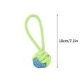 thumbnail image 1 of Pet Chew Toy Dog Rope Ball Interactive Cotton Rope Dog Ball Toy Teeth Cleaning Toy for Small Medium Dog Juguetes Para Perro S1, 1 of 6