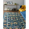 thumbnail image 3 of Rugs.com Aurelia Collection Rug – 10' x 13' Navy Blue Medium-Pile Rug Perfect For Living Rooms, Large Dining Rooms, Open Floorplans, 3 of 4