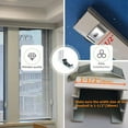 thumbnail image 4 of Hltser Support Vertical en Forme de L pour Store 8 Pcs 3 Pouces Support de Montage pour Rideaux Extension de Store avec Rail de Tête Largeur 1-1/2, (38mm) Clips de Support, 4 of 5