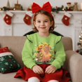thumbnail image 2 of Uorisanigo Girl Sweatshirt Pullover Hoodies Long Sleeve Crewneck Sunflower Capybara Pullover Tops Long Sleeve Sweatshirts for Girls Age 1-2 Casual Hoodies, 2 of 7